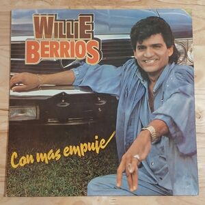 Willie Berrios Con Mas Empuje  Vinyl LP Latin Merengue Puerto Rico VG.